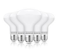 Aigostar Réflecteur Ampoule LED E27 12W Blanc froid 6500K, R80 LED Ampoules,1170Lm, Equivalente à 81W Ampoules Incandescentes, Non-Dimmable, Lot de 5