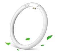 Aigostar T9 Tube fluorescent circulaire 32W, culot G10Q, 6500k, D29.9×2.9cm | Lumière blanche froide 6500k, 2100 lumens. CRI ≥ 80, équivalant à ampoule halogène de 131W, économie d’énergie