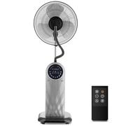 Aigostar Ventilateur Brumisateur sur Pied Puissant et Silencieux, 95W, Oscillation 80°, Ioniseur & Brume Ultrasonique, Réservoir 1.8L, 3 Modes, Minuterie 8H, Télécommande, Écran LED - Forest Mist