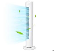 Aigostar Ventilateur Colonne Silencieux 81CM, 3 Vitesses,Oscillation 70°, Minuteur 2H,Ventilateur Tour Puissant 45W,Économique