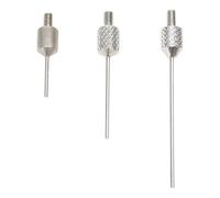 Aiguille à pointe en carbure à filetage M 2.5mm, Point de à extrémité pointue pour indicateurs à cadran, acier, indicateurs, sondes, fixation de jauge de profondeur