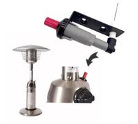 Aiguille d'allumage pour four à gaz, 1 pièce d'allumage piézoélectrique à double oreille pour chauffage, cuisinière et gril, pièce de cuisine en ABS pour la cuisine à la maison