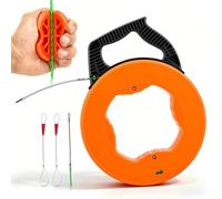 Aiguille Électricien 50m 4,5mm, Tire-Fil pour Gaines et Câbles