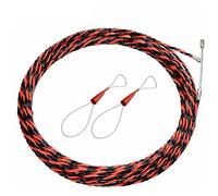 Aiguille Electricien 50M Tire Fil Electrique 5mm Diamètre Aiguille Tire Fil rétractable d'installation pour tire Cable et rallonge