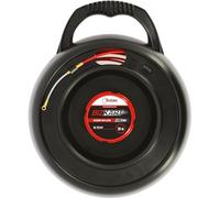 aiguille tire-fil - acier / nylon - 30 mètres - diamètre 4 mm - avec carter - bizline 760047