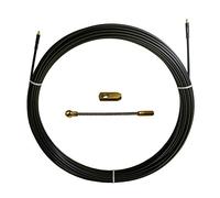 Aiguille tire-fil en nylon-acier, noir, Ø 6 mm, 50 mètres