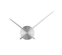 Aiguilles d'horloge 3D - Timelike DIY - Aiguilles de grande horloge murale 3D - Home Art Décor. Horloge à quartz. Accessoires (argent)