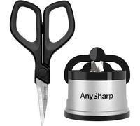 Aiguiseur avec avec ciseaux Classic Silver AnySharp