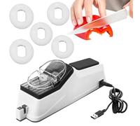 Aiguiseur Couteaux Automatique Aiguiseur De Couteaux Électrique Aiguiseur Couteaux Professionnel Multifonctionnel Haute Précision Rapide Efficace Eguiseur De Couteau Durable Pour Couteaux De Cuisine