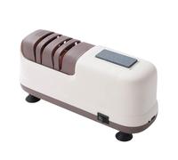Aiguiseur Cutter - Affûteur de ciseaux 4 étapes | Avec base ventouse, recharge USB, affûteur cutter cuisine | Pour le travail, jardin, rasoir, adultes et chef