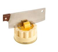 Aiguiseur de ciseaux avec ventouse manuelle pour une utilisation en cuisine | Outil d'affûtage pour outils de coupe pour homme et femme ainsi que les cuisiniers en plein air, voyage, pique-nique