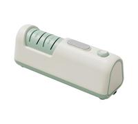 Aiguiseur de ciseaux électrique sans fil | Outil de coupe de cuisine | Machine à aiguiser automatique, design compact et portable, abrasif en acier fin, niveau, maison, jardin, atelier, garage