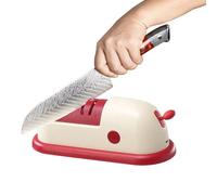 Aiguiseur de couteaux Affûtage rapide portable rechargeable | Mini aiguiseur de ciseaux et couteaux, outils en acier inoxydable, réparation, restauration, polissage, maison,