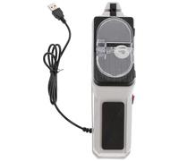 Aiguiseur de Couteaux Électrique 40 W Cuisine Domestique et Restaurant | Boîtier en Plastique Blanc, Base Antidérapante, Poignée Ergonomique, Affûtage de Lames Dentées et Ciseaux, Capot Protecteur