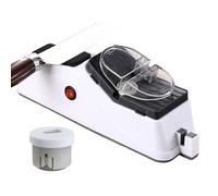 Aiguiseur De Couteaux Électrique - Eguiseur De Couteau Antidérapant, Aiguisoir Électrique Avec Meules En Diamant, Affûteuse De Couteaux Rapide, Affuteur Pour Les Couteaux À Lame Droite