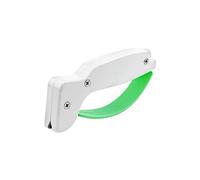Aiguiseur de couteaux manuel en 1 pièce, mini aiguiseur de couteaux de cuisine, outil portatif pour l'extérieur, outil de jardin, convient pour la taille, la haie, le jardin, la cuisine