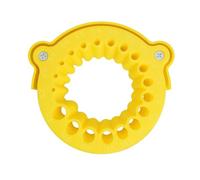 Aiguiseur de foret portable 19 trous pour meuleuse coudée | Outil de polissage multifonction de 3,5 mm à 12,5 mm, design compact, installation facile, design portable