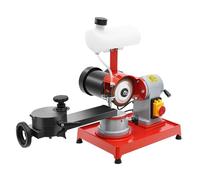 Aiguiseur de lame de scie 370 W 2850 tr/min Aiguiseur de lame de scie circulaire avec disque abrasif de 125 mm Affûteuse électrique avec réservoir d'eau pour lames de scie de 80-700 mm pour le travail