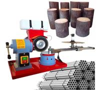 Aiguiseur de lame de scie circulaire, aiguiseur multi-outils avec angle réglable, broyeur sec humide pour plastique, bois, lames en aluminium, interrupteur étanche 250 W