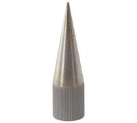 Aiguiseur de perforation rond en cuir, outil de polissage avec revêtement émeri pour HY et pour matrices SPC, broyeur conique en acier inoxydable pour poinçons de 1 mm à 15,5 mm, affûtage manuel