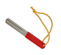 Aiguiseur D'hameçons Double Face Diamanté, Lime Fine à Double Rainure | Outil de Pêche Compact, Pointe Arrondie, Anneau Suspendre, pour Boîtes de Matériel et Hameçons