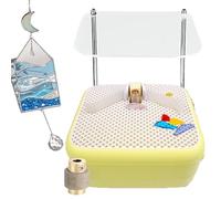 Aiguiseur diamant électrique multifonction professionnel avec tête de meulage réglable en hauteur, déflecteur et support, pour pierre et céramique