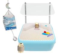 Aiguiseur diamant électrique multifonction professionnel avec tête de meulage réglable en hauteur, déflecteur et support, pour pierre et céramique