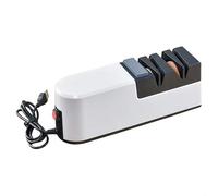 Aiguiseur Électrique 4 Fentes Couteaux Diamant | double étage, affûtage et polissage rapide, couteaux pour bord , technologie diamant, usage facile