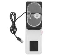 Aiguiseur Électrique Portatif en Plastique pour Couteaux et Ciseaux | Affûtage Rapide, Usage Maison ou Extérieur, Couvercle de Protection Inclus, Outil Multifonction Compact