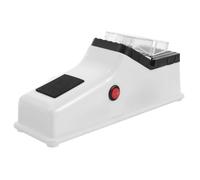 Aiguiseur Électrique pour Couteaux Cuisine et Ciseaux, Portable | Usage Maison ou Étals, Technologie D’affûtage Électrique, Plastique Robuste, avec Housse de Protection