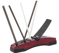 Aiguiseur Lansky MASTER EDGE, angle d'affûtage 17, 20, 25 degrés, 2 barres céramiques 800/1000 de chaque, 1 aiguiseur triangle