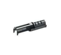 Tefal Aiguiseur de couteaux Ice Force K2650534 – Meule japonaise, 3 étapes, Rétractable, Noir