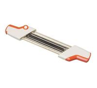 Aiguiseur Tronçonneuse 2 en 1 Lime 4.0 mm Compatible Chaîne Stihl 3/8 P Affûtage Facile Manuel Outil Précision