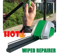 Aiguiseur universel pour essuie-glaces, réparateur de pare-brise de voiture, grattoir pour lames d'essuie-glaces, outil de réparation de caoutchouc d'essuie-glaces, outil de découpe pour voiture 2pcs-