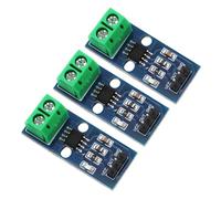 Aihasd 3 pièces AC712 20A ACS712ELC-20A Module de capteur de courant | Module de portée Capteur de courant Hall avec indicateur de puissance pour Arduino