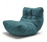 Aiire Fauteuil Pouf Salon Moderne - Pouffe Géant XXL Interieur Adulte ou Ado avec Remplissage pour Décoration de la Chambre - Gros Bean Bag ou Coussin de Sol Vert