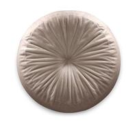 Aiire Pouf Geant XXL Design - Bean Bag Chair avec Remplissage pour Décoration de la Chambre Ado, Jeune ou Adulte - Pouffe Salon ou Grand Coussin de Sol Beige