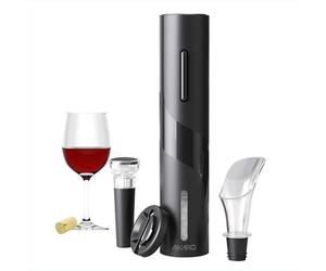 AIKARO - Ouvre Bouteille Electrique Tire Bouchon Screwpull Automatique, Alimenté Par Pile (Kit)