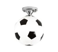 Ailan Lumières LED de décoration créatives pour Chambre de garçons, faciles à Installer et à Utiliser, Ballon de Football économe en énergie et écologique, Noir