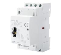 Ailao Contacteur 400V 3 phases 4 fils AC Contacteur ménager AC 4P 25A 4NO Ultra silencieux et retardateur de flamme très efficace Modèle automatique manuel.