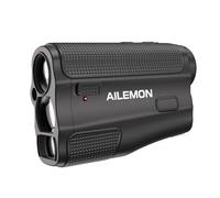 AILEMON Télémètre de golf de 900 m avec vibration de pente et goupille de verrouillage, interrupteur de pente externe pour tournoi de golf, télémètre à grossissement 6x pour golf et chasse