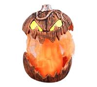 Ailgely Pumpkin activé par la Voix avec des Yeux Jaunes à LED Brillants et Un Mécanisme Pop-up pour la Maison Hantée d'halloween, des Fêtes et des événements Effrayants, pour Les
