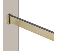 AILZCFX Tringle de penderie en métal brossé, Barre de penderie pour Suspendre des vêtements, Tringle à vêtements pour vestiaire, Tringle à vêtements pour Organisateur de Placard Robuste (doré, 70 cm