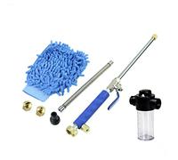 Aim Tools Nettoyeur Haute Pression Pistolet Lance de Lavage de Voiture Buse Jet D'eau Extensible Tuyau Mousse Pulvérisateur Kit pour Jardin Fenêtre Lavage de Voiture Nettoyage