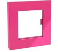 Aimant - Dahle - Mega Magnet Square Xl - Rose - 75 X 75 Mm