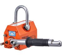 Aimant de levage, capacité de traction de 220 lb/100 kg, coefficient de sécurité de 2,5, néodyme et acier, aimant de levage avec déclenchement, aimants de levage permanents, aimant robuste pour palan,
