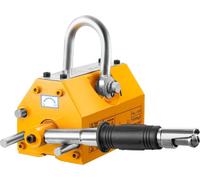 Aimant de levage, capacité de traction de 3300 lb/1500 kg, coefficient de sécurité de 2,5, néodyme et acier, aimant de levage avec déclenchement, aimants de levage permanents, aimant robuste pour pala