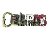 Aimant de réfrigérateur 3D Paris France Décapsuleur en métal Décoration Maison & Cuisine Sticker magnétique Paris France Aimant de réfrigérateur Décapsuleur Voyage Cadeau souvenir