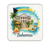 Aimant de réfrigérateur Bahamas - Souvenir de voyage - Cadeau de collection