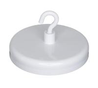 Aimant de Serrure Peint en Ferrite en Ferrite Avec Crochet M4 Pour Suspendre, Tenir Ou Afficher Des Articles - 57mm de diamètre - Put de 25kg
